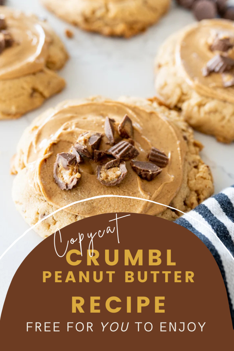 Crumbl Copycat Peanut Butter Reese’s Cookie Recipe: The Ultimate Treat for Peanut Butter Lovers