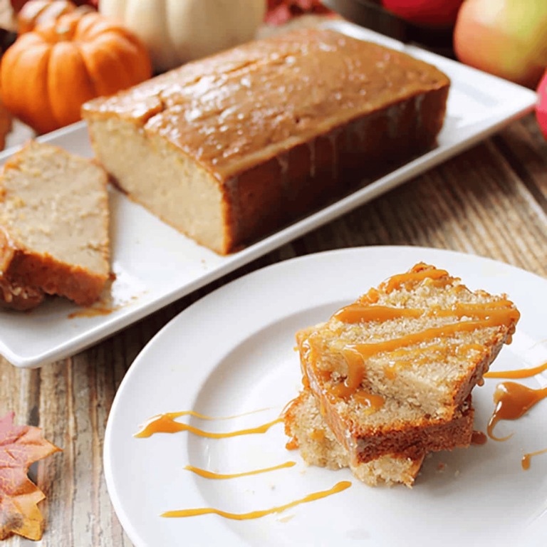 Apple Cider Donut Pound Cake Loaf