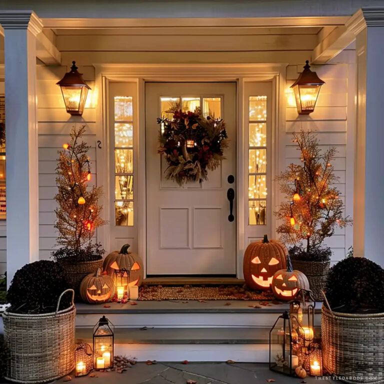 Halloween Front Porch Decorating Ideas